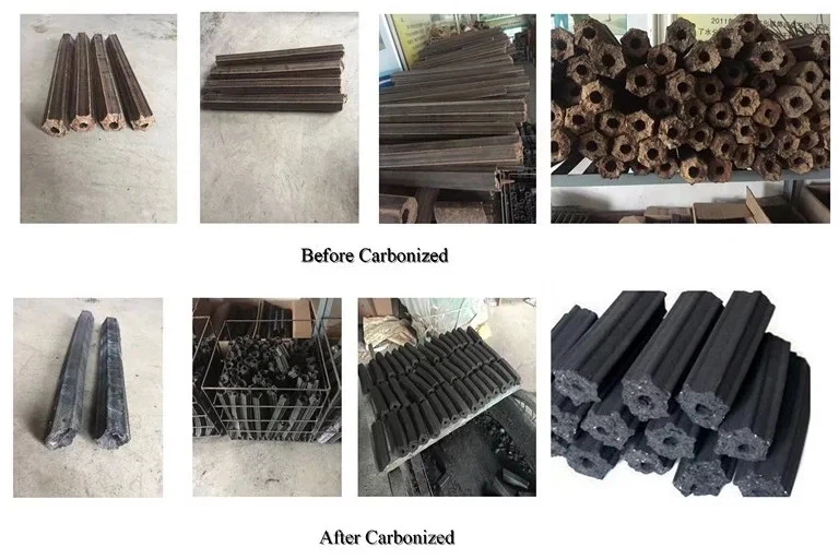 coal charcoal briquette machine