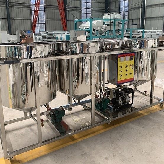Cooking Oil Refining Machine