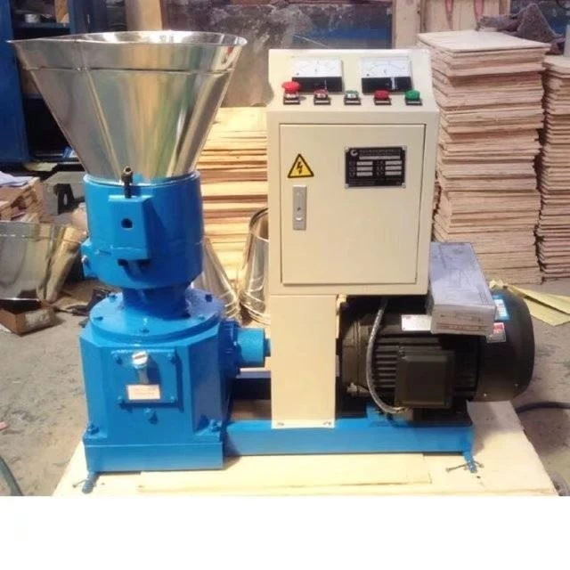 Poultry Feed Pellet Mill Flat Ring Die Machine