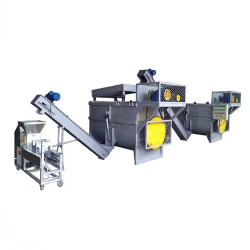 Mushroom bagging production line Mushroom bagging production line